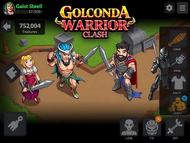 Golconda Warrior Clash Game Screenshot